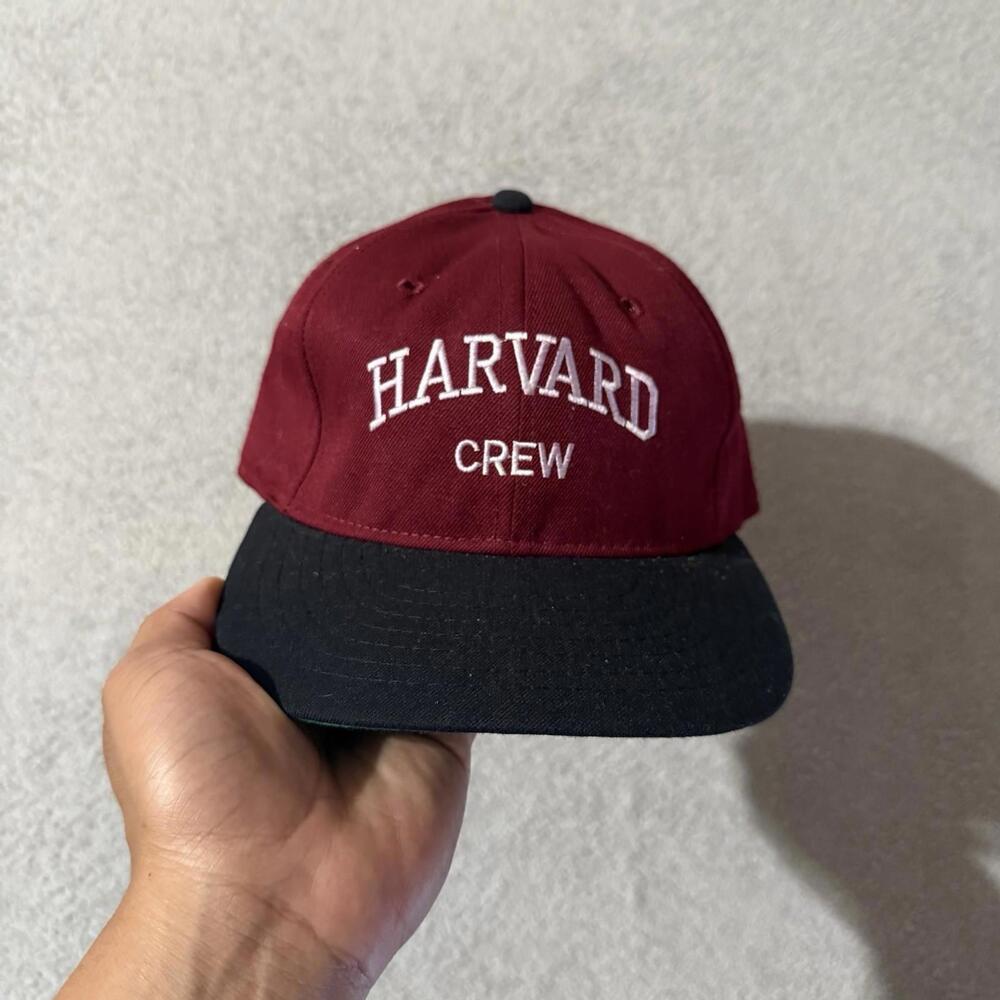 Vintage Harvard Crew Fitted Cap Size 7 Ivy League